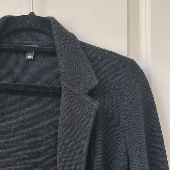 Talbots Merino Wool Black Cardigan - Picture 4 of 6